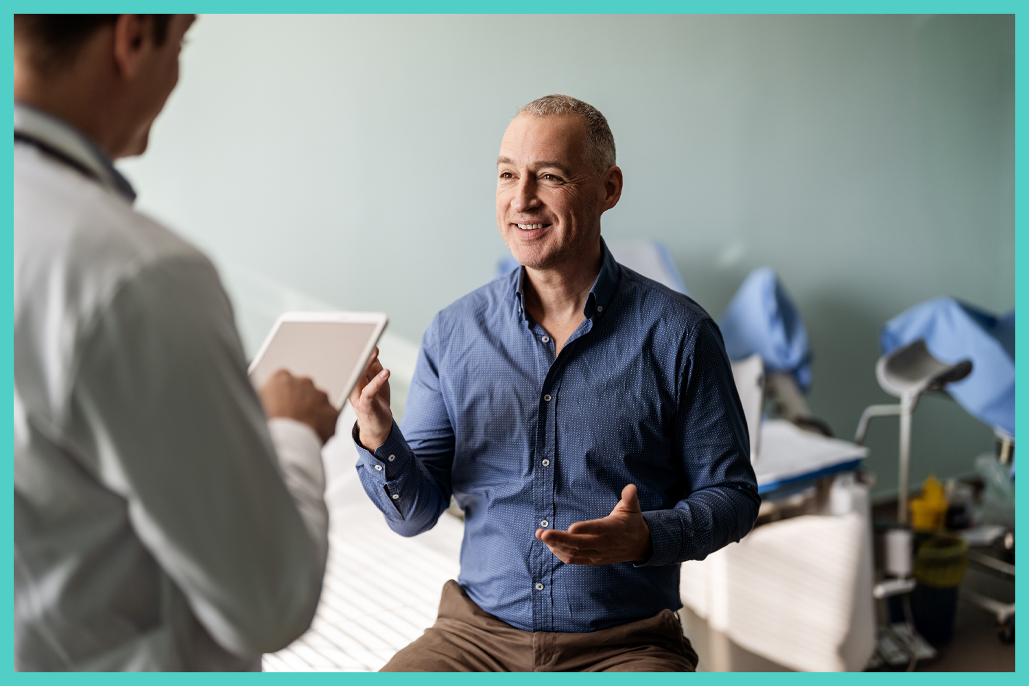 Speaking with Doctor about HRT for Men